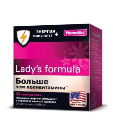 Lady's Formula more than polyvitamins energy+immunity to