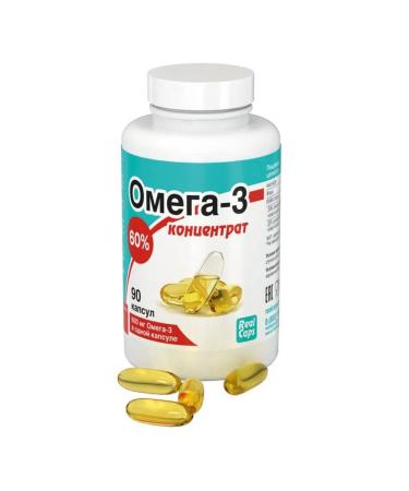Omega-3 concentrate 60% RealCaps 600 mg 1000 mg capsule