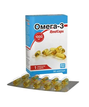 Omega-3 realcaps capsules 30pcs
