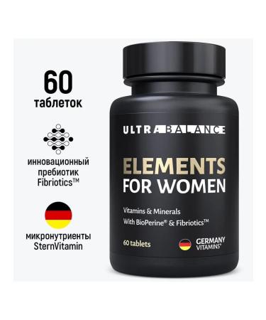 Ultrabalace elements for women premium vitamins and mineral