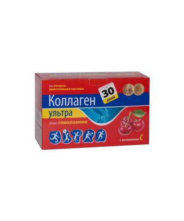 Collagen ultra plus glucosamine powder cherries 8 g 30pcs