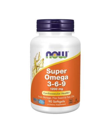 Now Super Omega 3-6-9 1200 mg capsule 90pcs