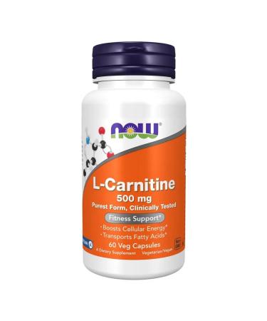 Now L-Carnitine L-Carnitine 500 mg capsule 60pcs