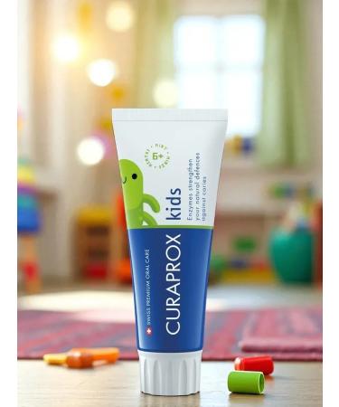 Curaprox Kids 1450 toothpaste with mint flavor - Buy Online on GoSupps.com