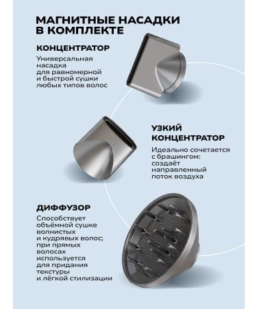 High -speed professional hair dryer with hair protection - Buy Online on GoSupps.com