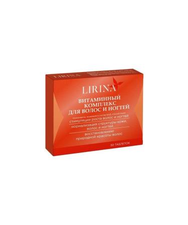 Lirina vitamin complex for hair and nails tablets 30