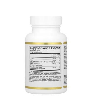 California Gold Nutrition L-theanine 60 capsules - Buy Online on GoSupps.com