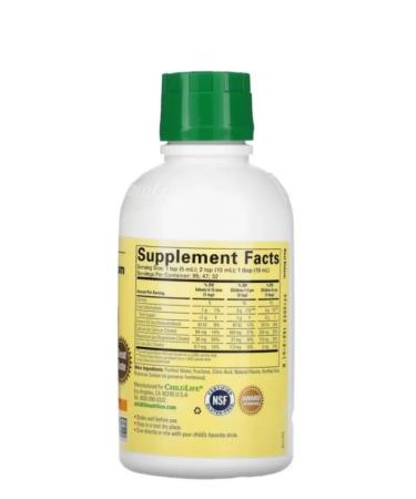 ChildLife Liquid calcium with magnesium for children 474 ml - Buy Online on GoSupps.com