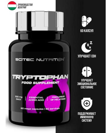 Scitec Nutrition Tryptophan l-tripthophanes capsules 60