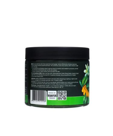 BioDepo scrub with sea salt ginger and lime - Buy Online on GoSupps.com