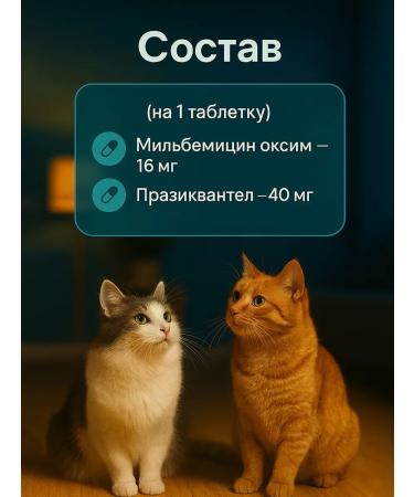 KRKA Milprazon 16 mg 40 mg - for cats from 2 kg - Buy Online on GoSupps.com