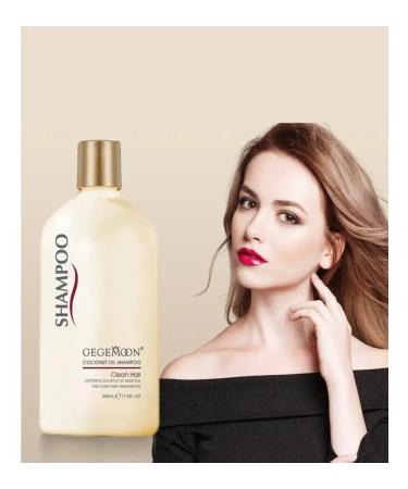 Gegemoon Hair shampoo with coconut oil 500 ml - Buy Online on GoSupps.com