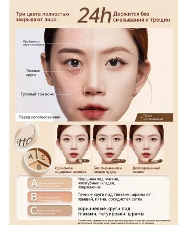 Concealer 3 pcs. - Buy Online on GoSupps.com