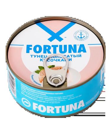 Fortuna tuna pieces in its own juice 185g