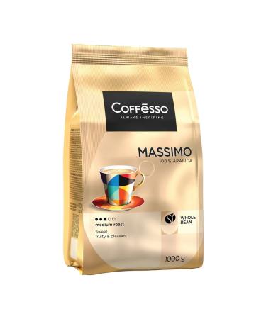 COFFESSO Massimo coffee 100% arabica 1 kg 102488 - Buy Online on GoSupps.com