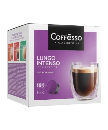 COFFESSO Coffee in Lungo Intenso capsules for Dolce Gusto 16 p - Buy Online on GoSupps.com