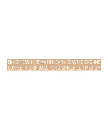 COFFESSO Coffee in Crema Cato Drip packages 5 servings 9 g 102312 - Buy Online on GoSupps.com
