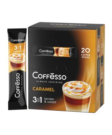 COFFESSO Soluble portioned coffee 3 in 1 Caramel bag 15 g 10214