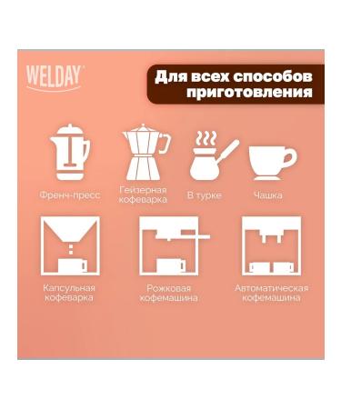 WELDAY Valdei coffee Espresso Crema 1 kg 623439 UT000015180 - Buy Online on GoSupps.com