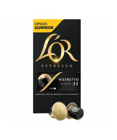 Coffee in aluminum capsules L'or Espresso Ristretto for coffee - Buy Online on GoSupps.com