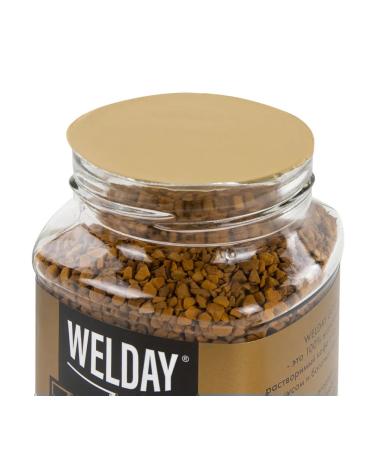 WELDAY Soluble coffee veldei Gold 95 g Glass Bank Slimiro - Buy Online on GoSupps.com