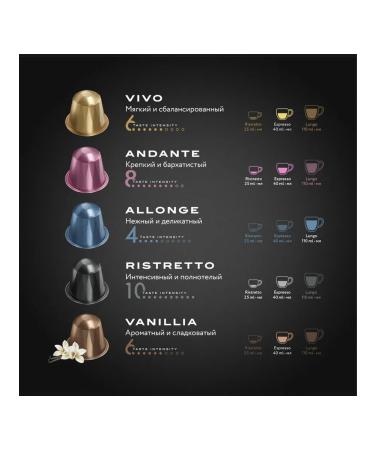 JARDIN Coffee in capsules of 20 portions of assorted 5 tastes for Nespresso Cap - Buy Online on GoSupps.com