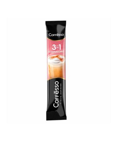 COFFESSO Soluble portioned coffee 3 in 1 kappuccino bag 15 g 10 - Buy Online on GoSupps.com
