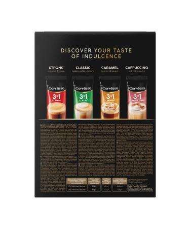 COFFESSO Soluble portioned coffee 3 in 1 kappuccino bag 15 g 10 - Buy Online on GoSupps.com