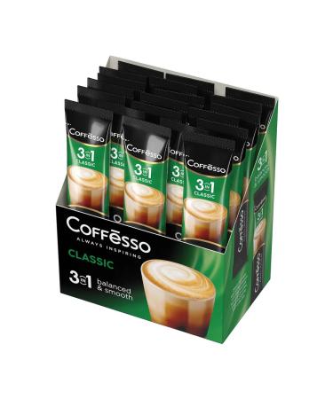 COFFESSO Soluble portioned coffee 3 in 1 bag 15 g 102147 - Buy Online on GoSupps.com