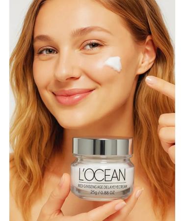 L'OCEAN Skin cream around the eyes Red Ginseng Eye Cream - Buy Online on GoSupps.com