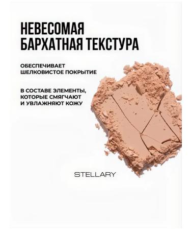 Stellary Compact face powder COMPACT POWDER tone 02 - Buy Online on GoSupps.com