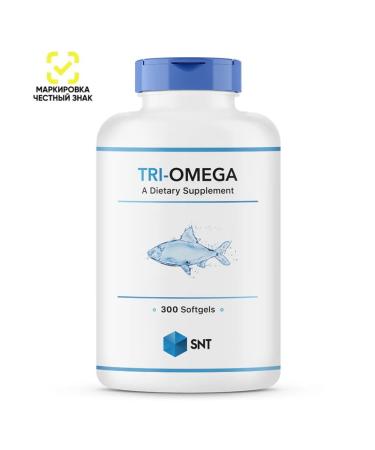SNT Swiss Nutrition Technology SNT Omega 3 Tri-Omega fish oil 300 capsules