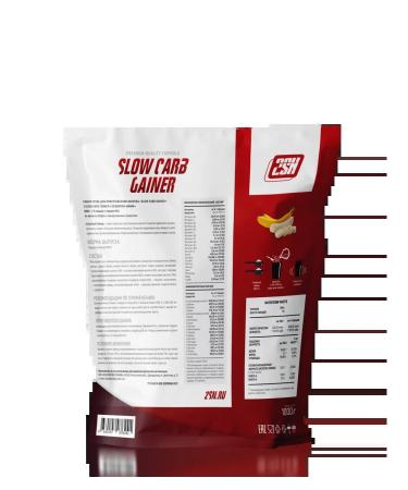 2SN Gainer Slow carbohydrates Slow Carb Gainer 1000G Chocolate - Buy Online on GoSupps.com