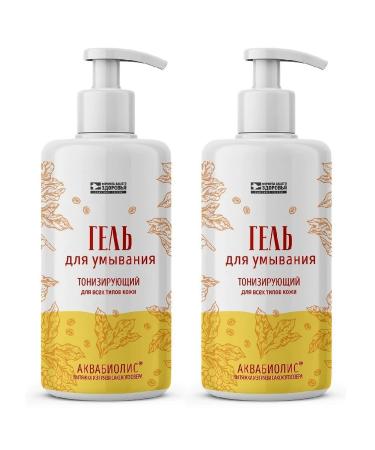 Aquabiolis Washing gel tonic 200 ml. 2 pcs