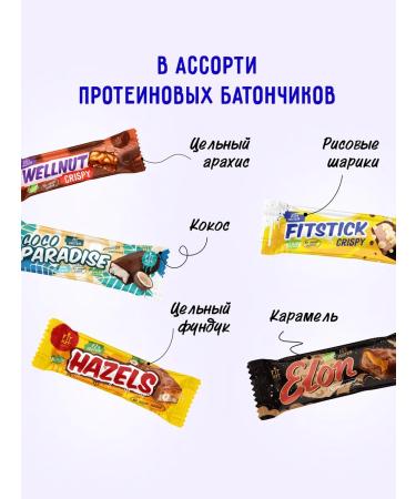 FIT KIT Protein bars Assorted 10pcs x 45g - Buy Online on GoSupps.com