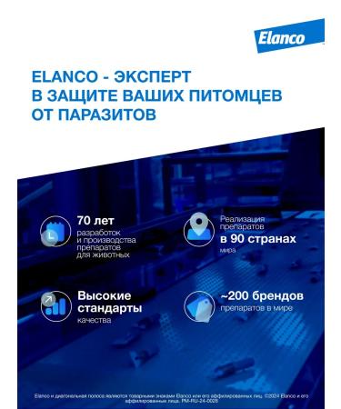 Elanco Advantics 250C Drops for dogs from 10 to 25 kg 4 pipettes - Buy Online on GoSupps.com