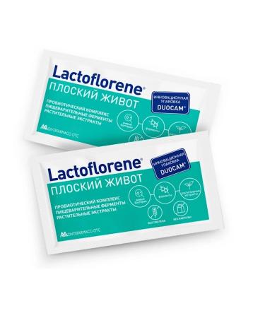 Lactoflorene Flat stomach probiotic complex 20 bags - Buy Online on GoSupps.com