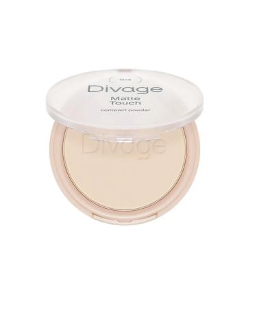 DIVAGE Compact matting powder for the face 01 ivory - Buy Online on GoSupps.com