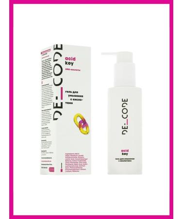 Washing gel de_code acid Key with ana-acids - Buy Online on GoSupps.com