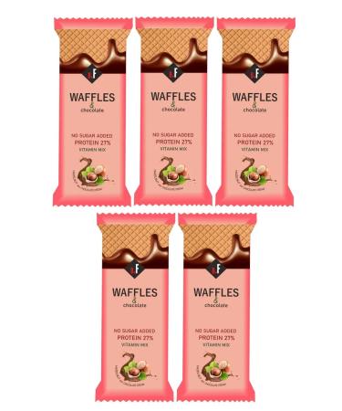 BEAUTYFIT Batoner Protein wafel pounds-chocolate 5 pcs - Buy Online on GoSupps.com
