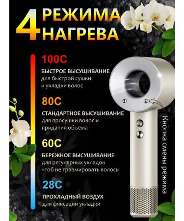Hair dryer Professional with nozzles - Buy Online on GoSupps.com
