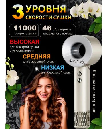 Hair dryer Professional with nozzles - Buy Online on GoSupps.com