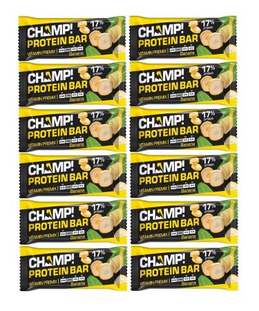 LEOVIT Batoner protein champ! Banana 10 pcs - Buy Online on GoSupps.com