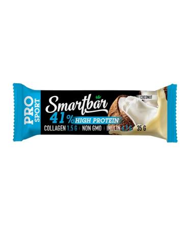 Smartbar Bank protein coconut 20 pcs - Buy Online on GoSupps.com