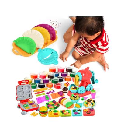 Color plasticine for the kitchen toys for girls and boys
