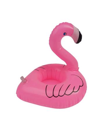 Floating cup holder for drinks on the Flamingo basin