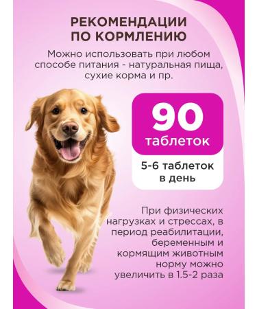 Good Dog Useful treat for dogs Health and Energy 90 Tab - Buy Online on GoSupps.com