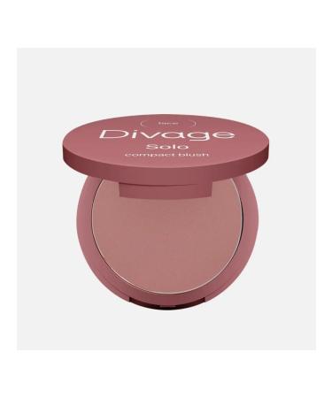 DIVAGE Compact blush for the face 08. Dark pink
