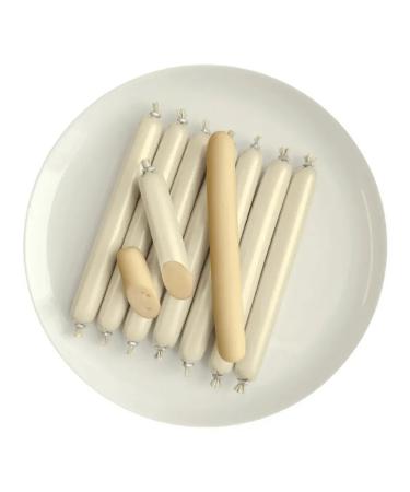 Country delicacies Sausages "Doctoral" from delicate salmon for cats 60g 5pcs - Buy Online on GoSupps.com