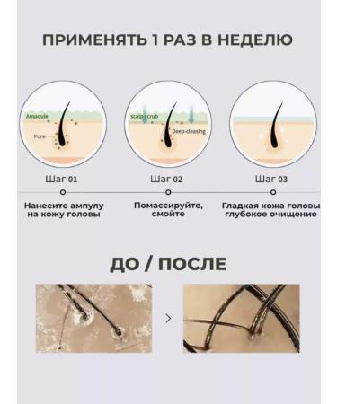 La'dor Mask-peeling for scalp of the head Lador 20x15 g - Buy Online on GoSupps.com